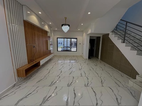 Serene 4-Bed Terrace Duplex with Solar Power in Jahi