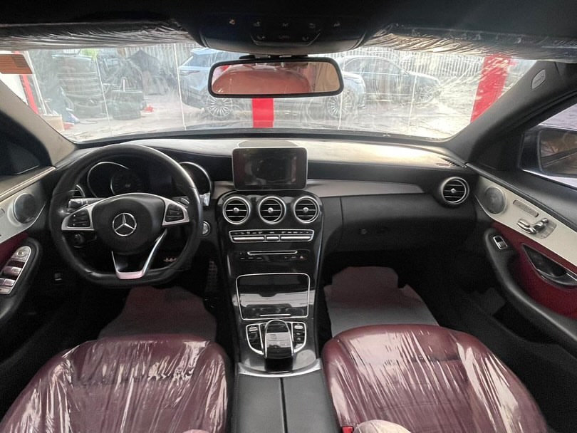 2015 C300 AMG: Black Beast, Crimson Heart