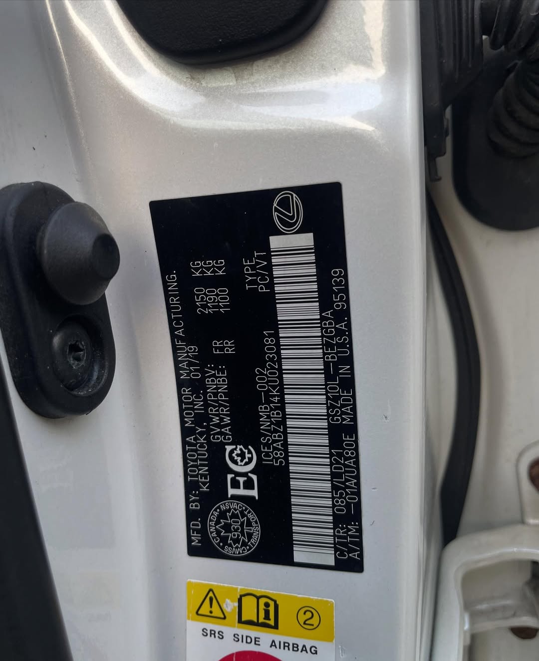 2019 Lexus ES350 F Sport: Imported Luxury Awaits