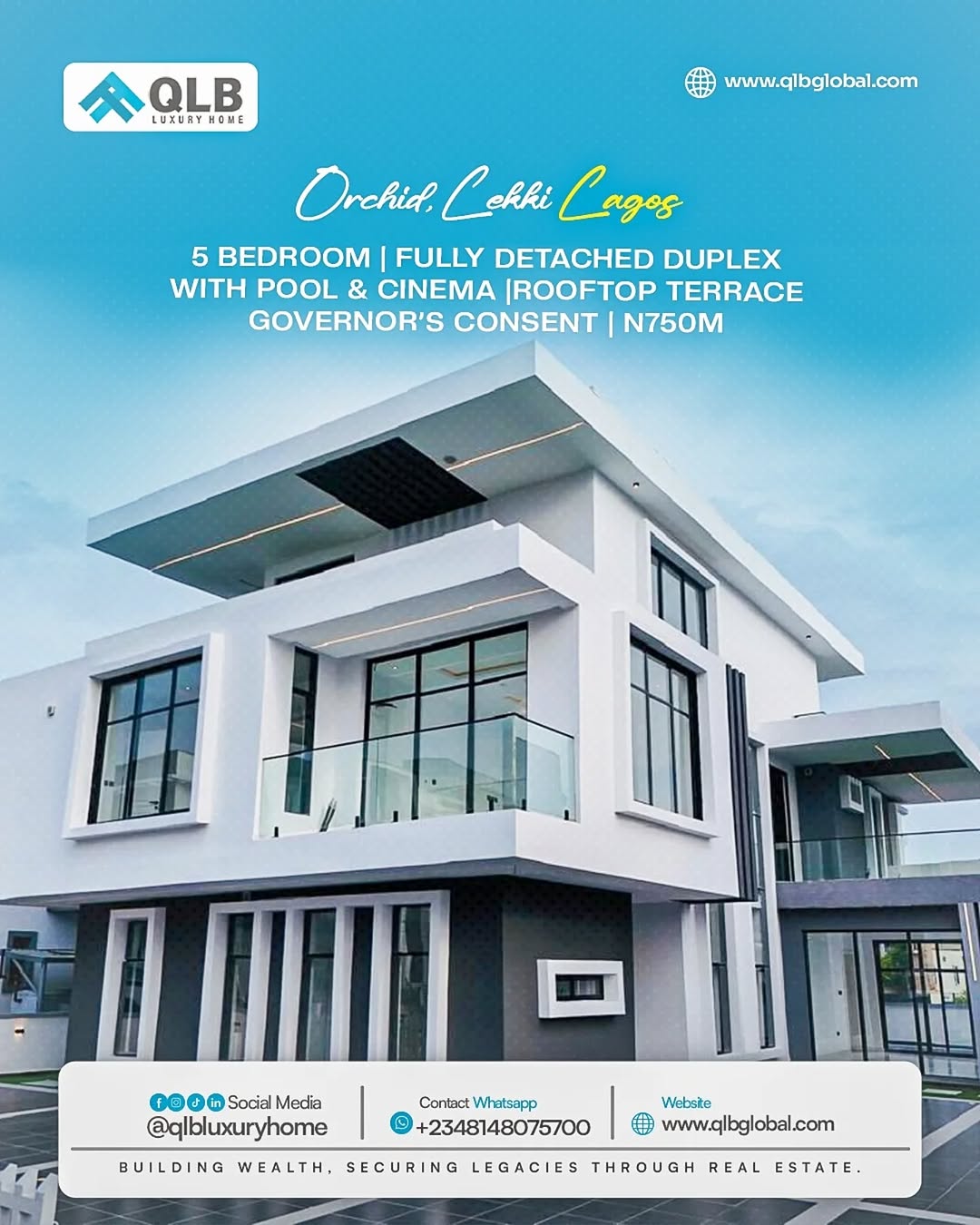 Lekki’s Ultimate Smart Home with Pool & Cinema
