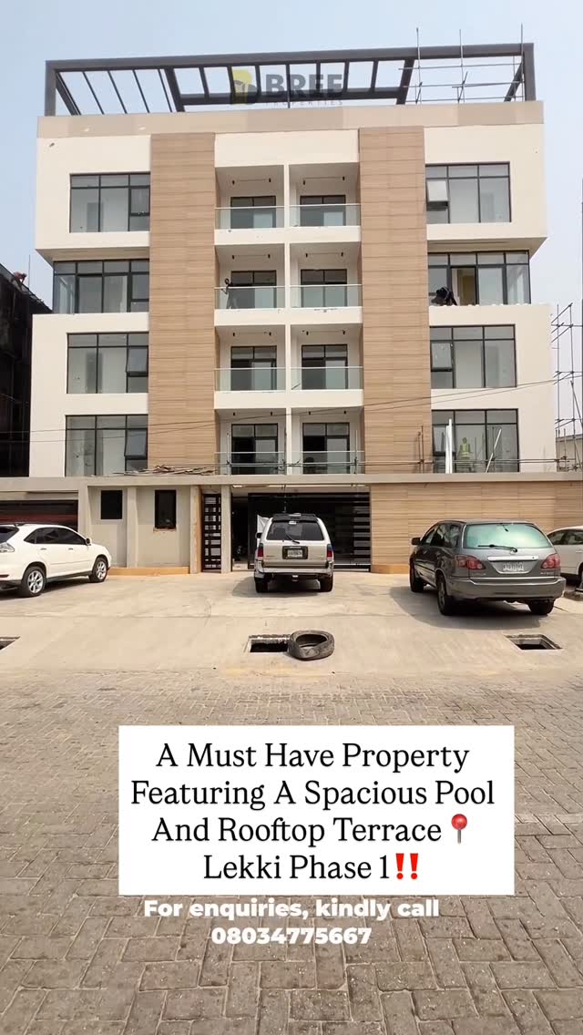 Lekki’s Ultimate Rooftop Retreat: Pool, Gym & Income Potential