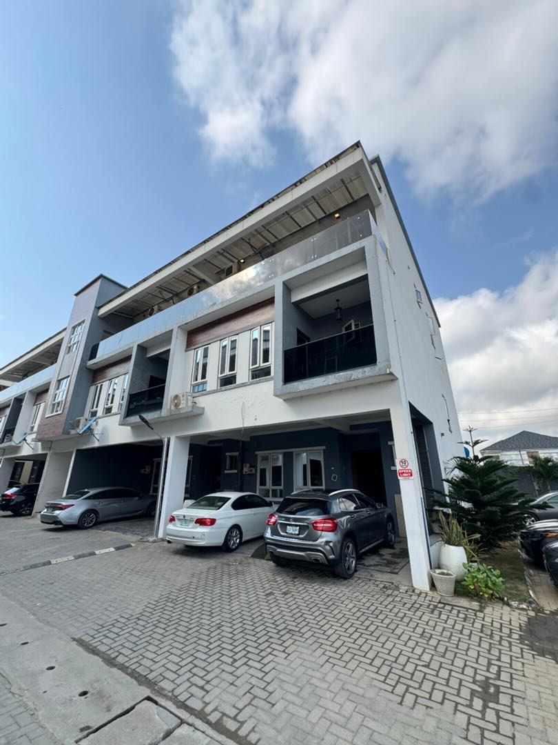 Spacious 3-Bed Terrace Duplex with BQ & Resort Amenities in Ikate