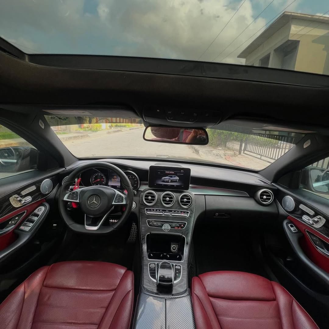 Black on Red C400: Tech-Packed Luxury