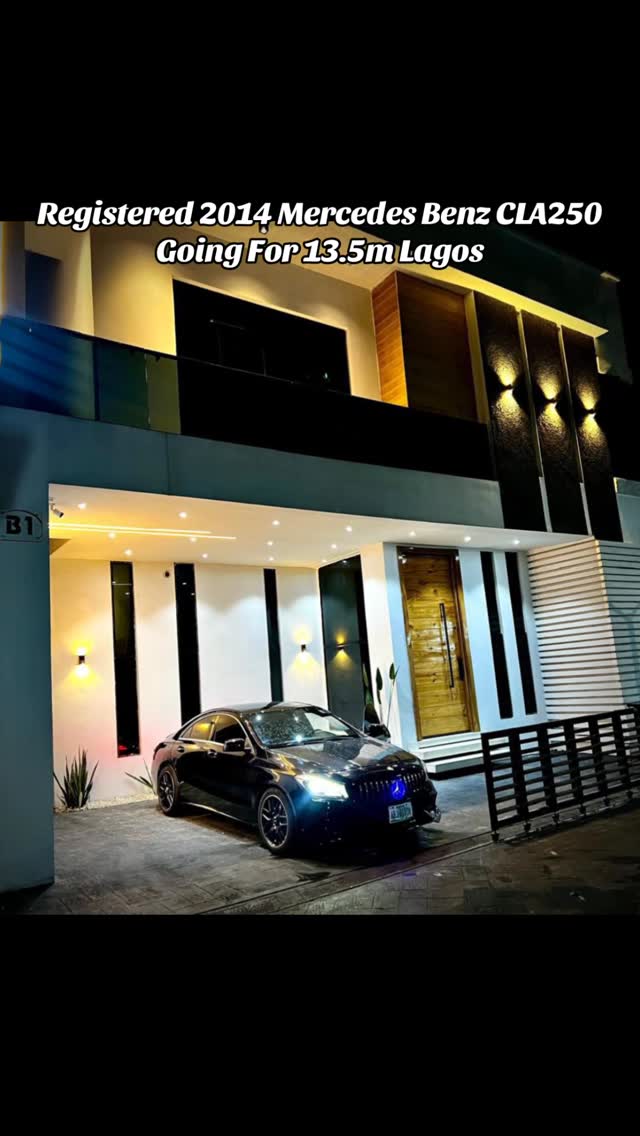 Lekki Luxury: Pimped 2014 CLA250, 13.5M