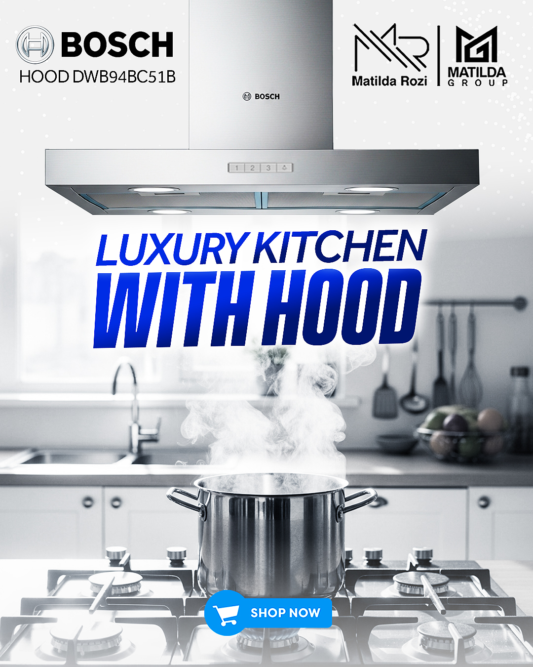 Breathe Easy: Bosch Hood’s Silent Power & Sleek Steel