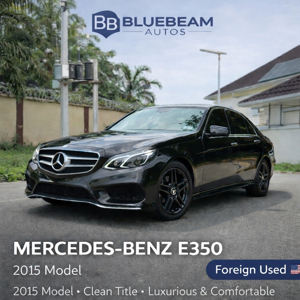 Luxury E350: Full Option, Perfect Condition