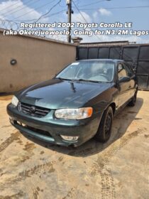 Flawless 2002 Corolla: Perfect Engine