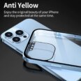 Secure Your iPhone: Nano-Tech Privacy Case & Tempered Glass