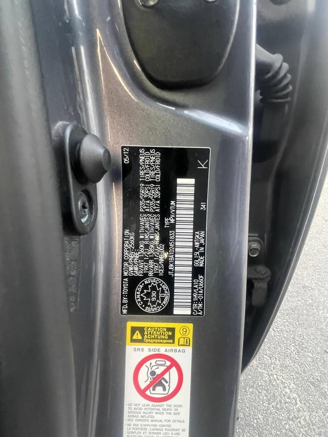 2012 Toyota RX350: Accident-Free Luxury, Nationwide Delivery