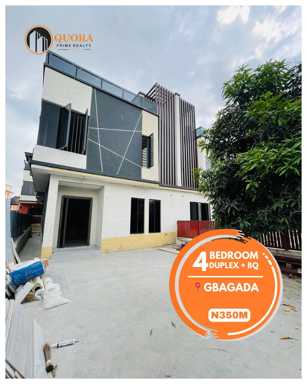 Lagos Luxury: 4-Bed Gated Estate Gem