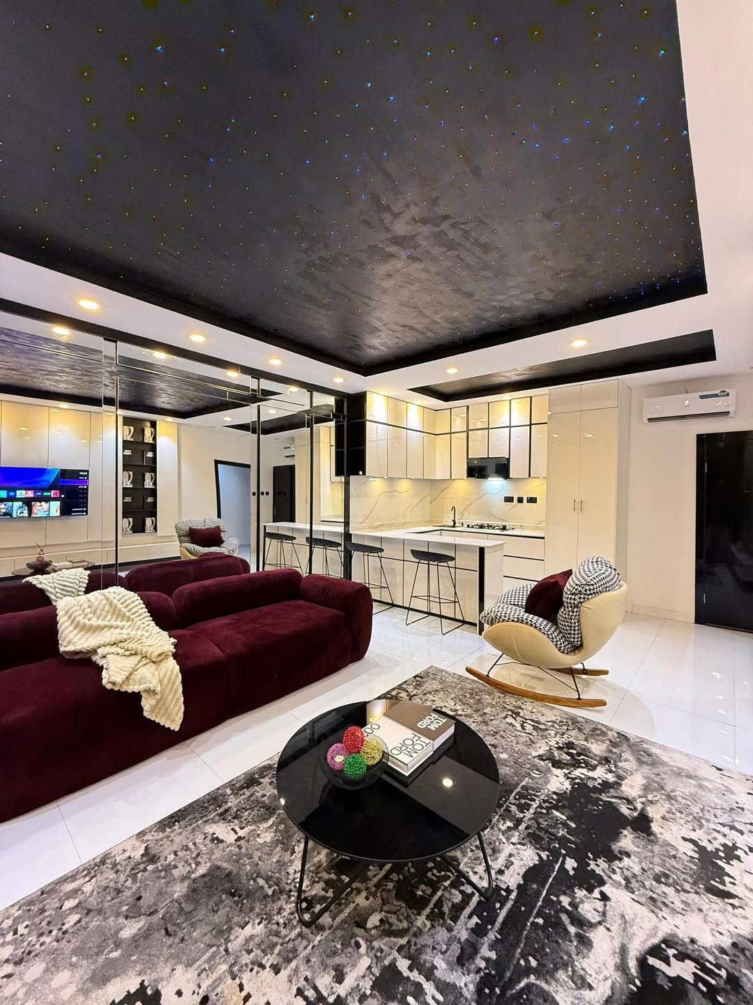 Indulge in Your Private Cinema & Red Room Retreat