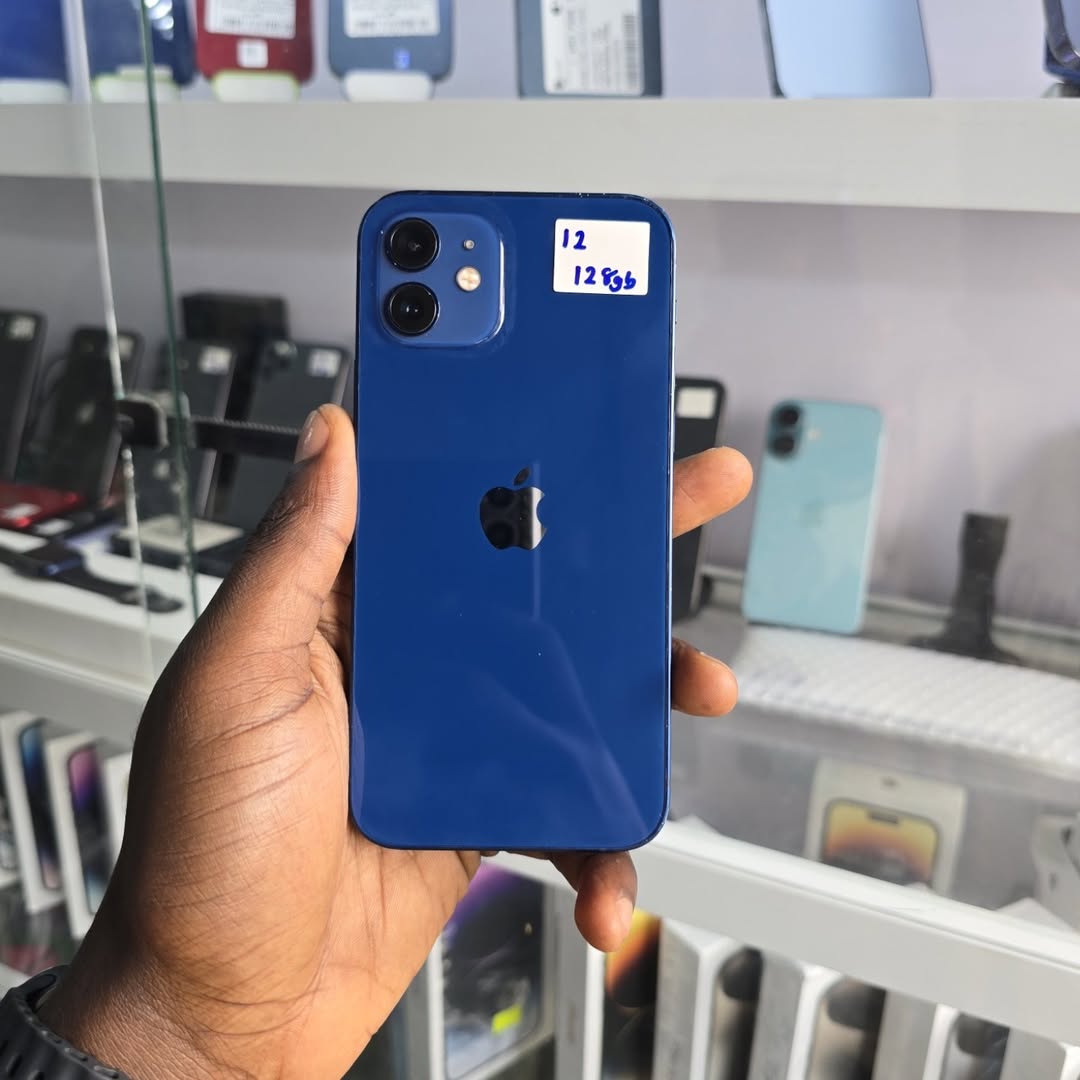 Stunning Blue iPhone 12 | 128GB, 88% Battery, Free Pouch & Guard!