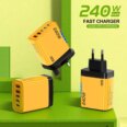 Unleash 240W GaN Power: Mini Charger for Laptop & Phone