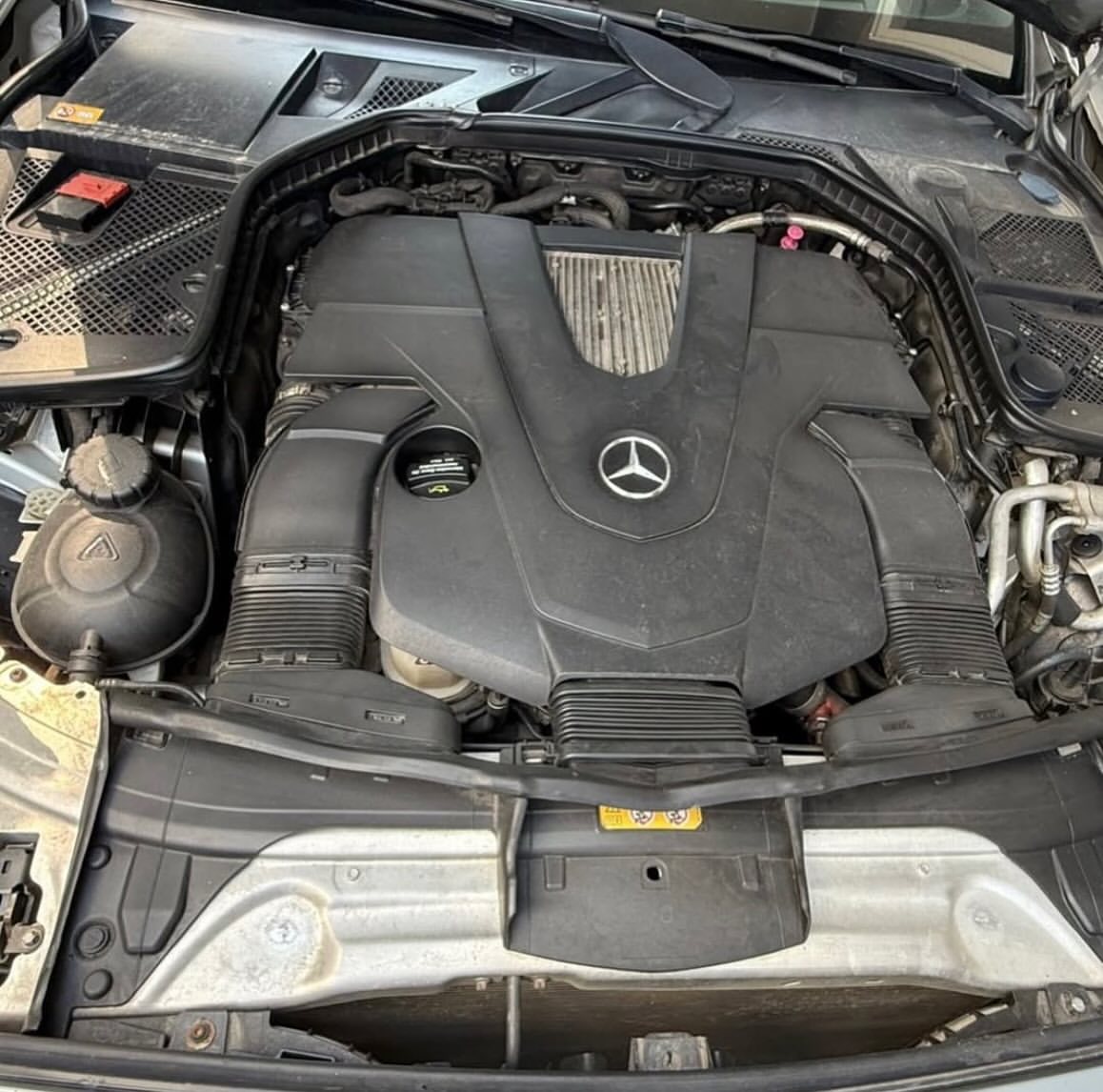 Unregistered Luxury: 2017 C400 with Red Bucket Seats