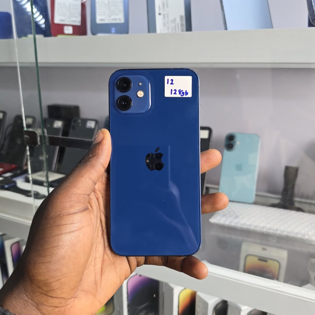 Stunning Blue iPhone 12 | 128GB, 88% Battery, Free Pouch & Guard!