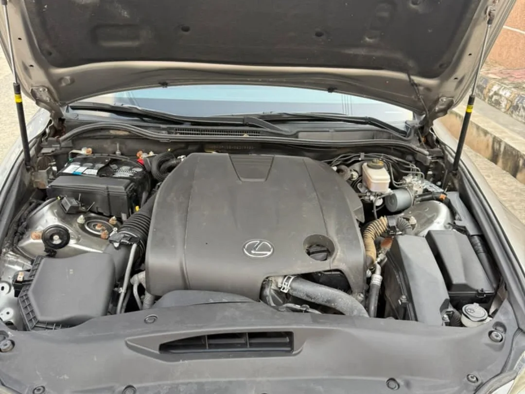 Red Leather Lexus IS250 F-Sport: Lagos Ready