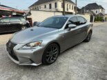 Red Leather Lexus IS250 F-Sport: Lagos Ready
