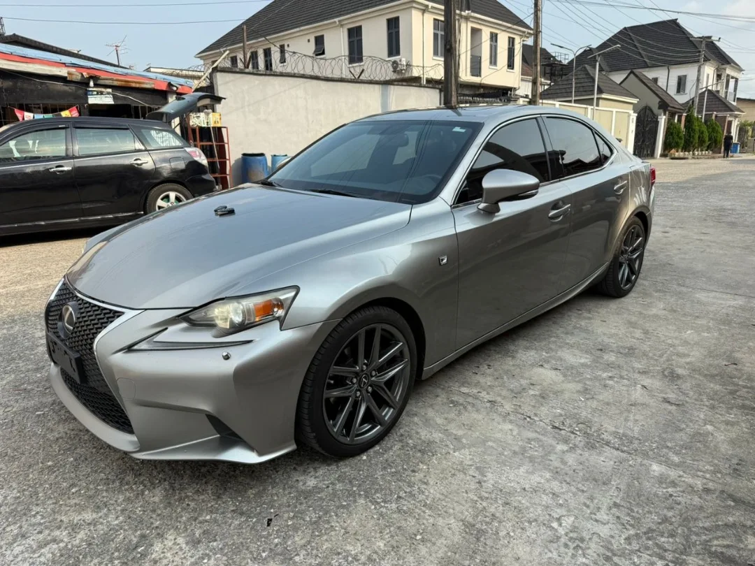 Red Leather Lexus IS250 F-Sport: Lagos Ready