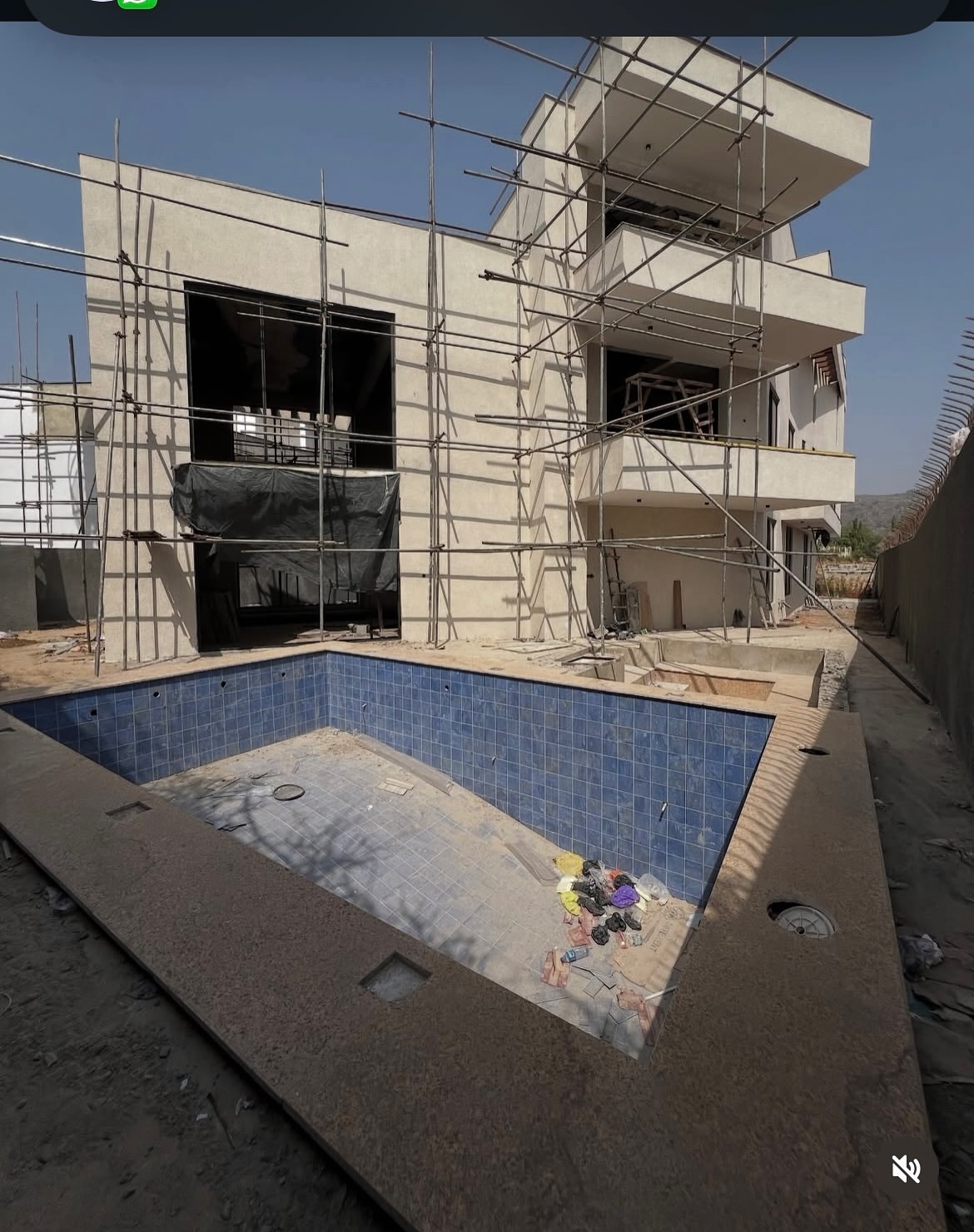 Grand 7-Bed Mansion with 2 Pools & Rooftop Escape in Katampe