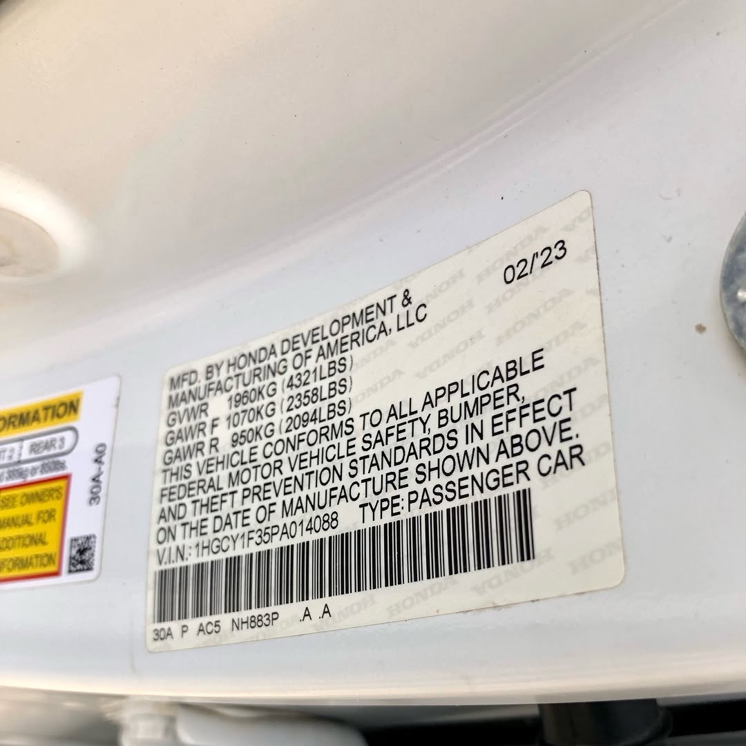 2023 Honda Accord: Distress Sale, Ultra-Fresh & Ready