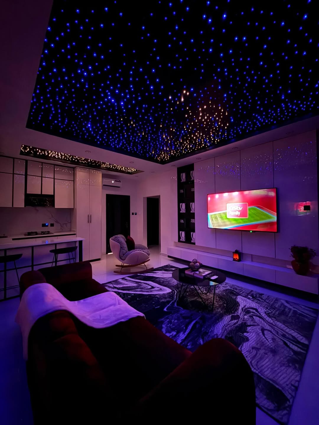 Indulge in Your Private Cinema & Red Room Retreat