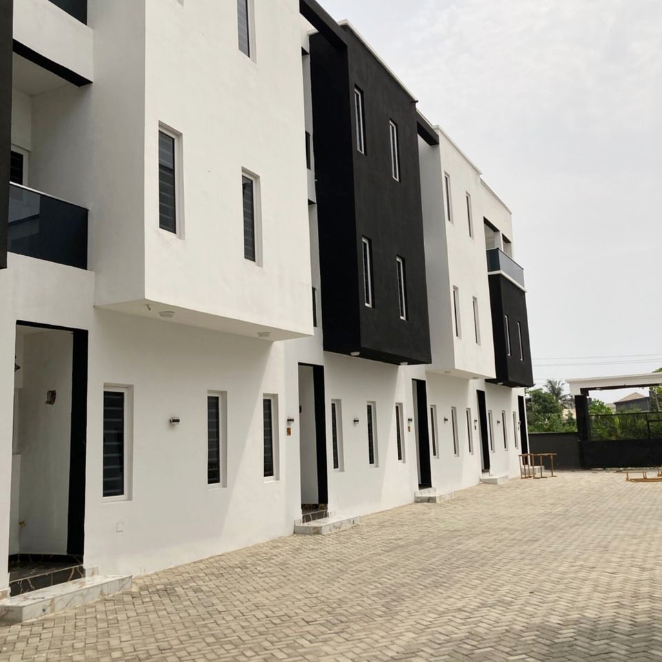 Brand New 4-Bed Terrace Duplex with BQ in Ilaje