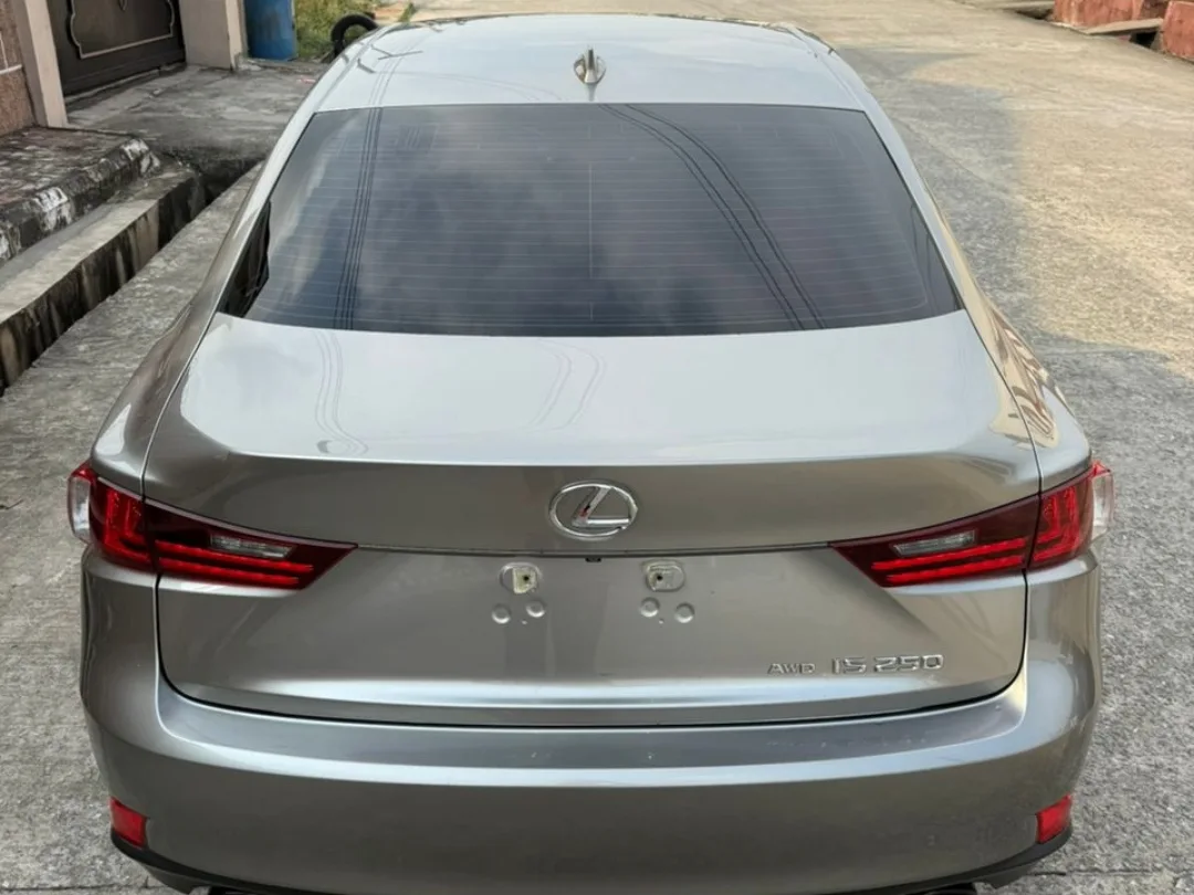 Red Leather Lexus IS250 F-Sport: Lagos Ready