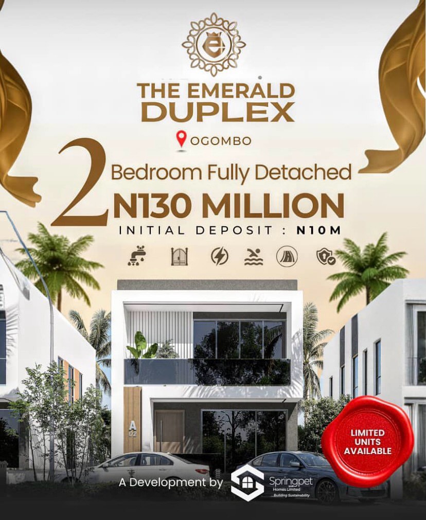 Serene Ogombo Duplexes: Your Certificate of Occupancy Awaits