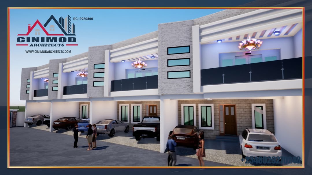 Sleek 4-Bed Terraced Haven in Lagos