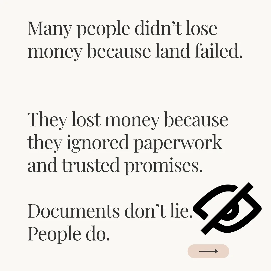 Invest with Confidence: Fully Documented Land for Secure Banking