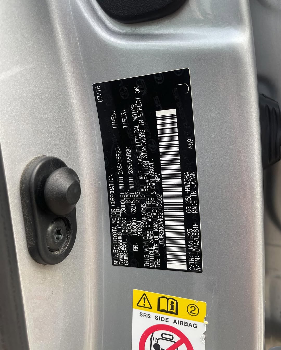 Freshly Imported 2017 Lexus RX350: Sunroof & Tech