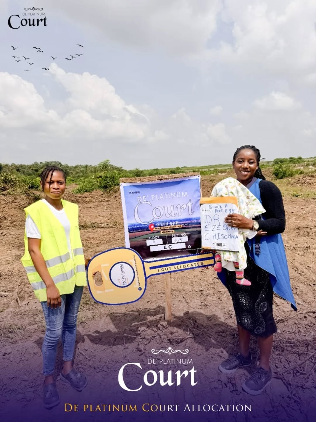 Own Your Dream Plot at De Platinum Court, Ketu-Epe!