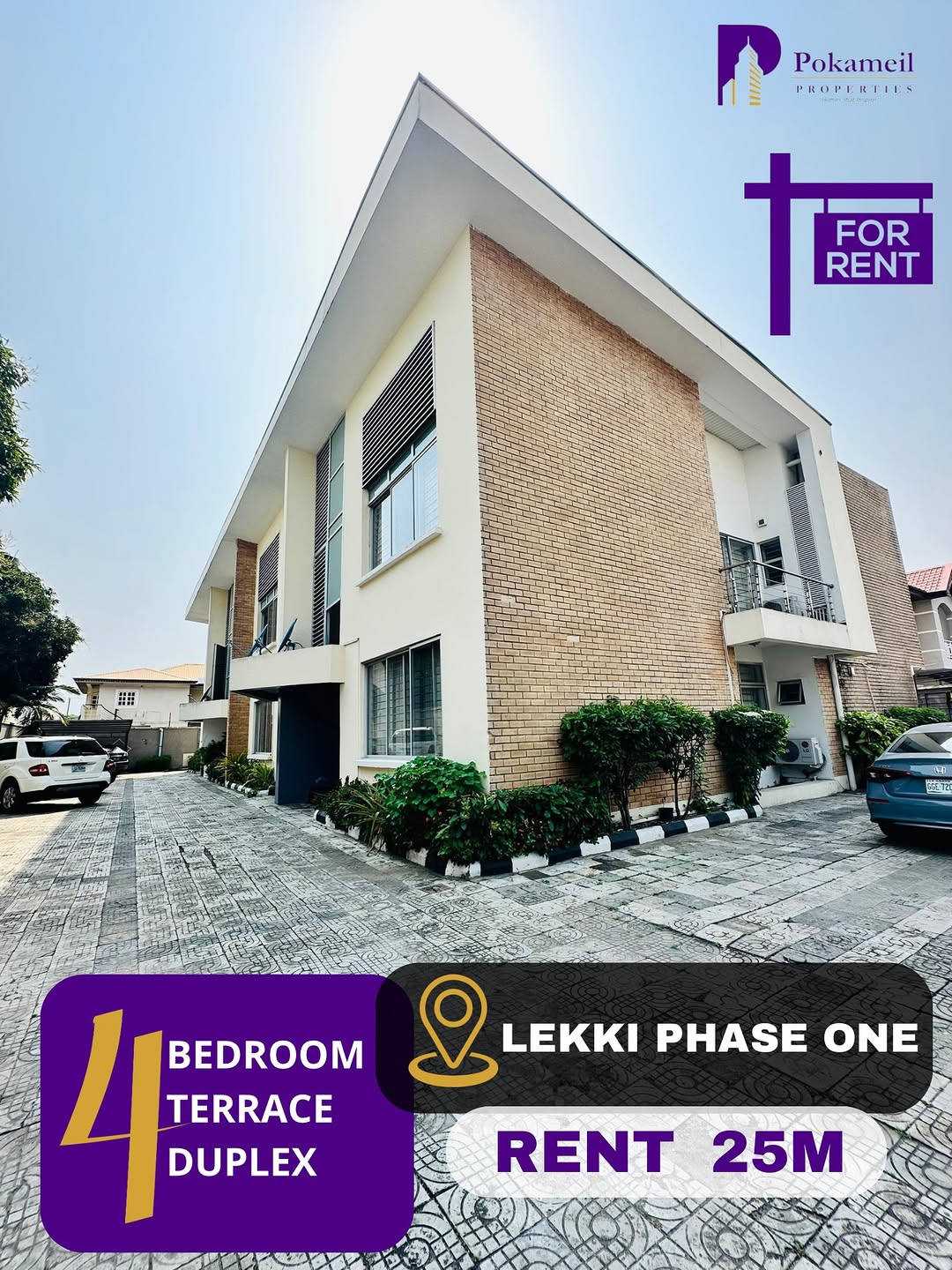 Lekki Phase 1: Spacious 4-Bed Duplex with Serenity & BQ