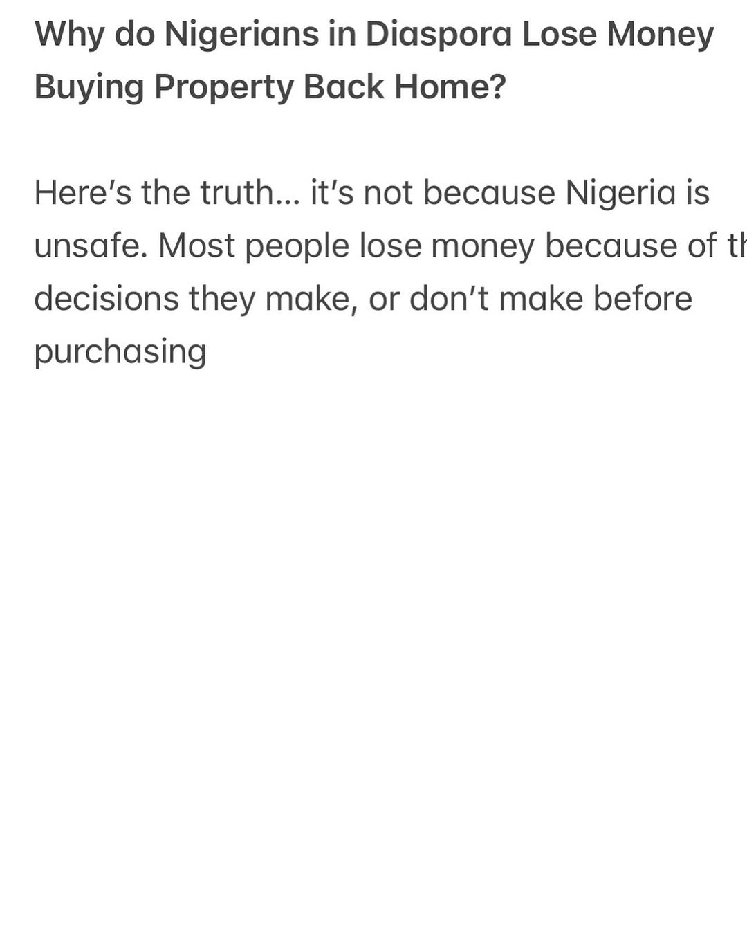 Secure Your Dream Home in Nigeria with Confidence