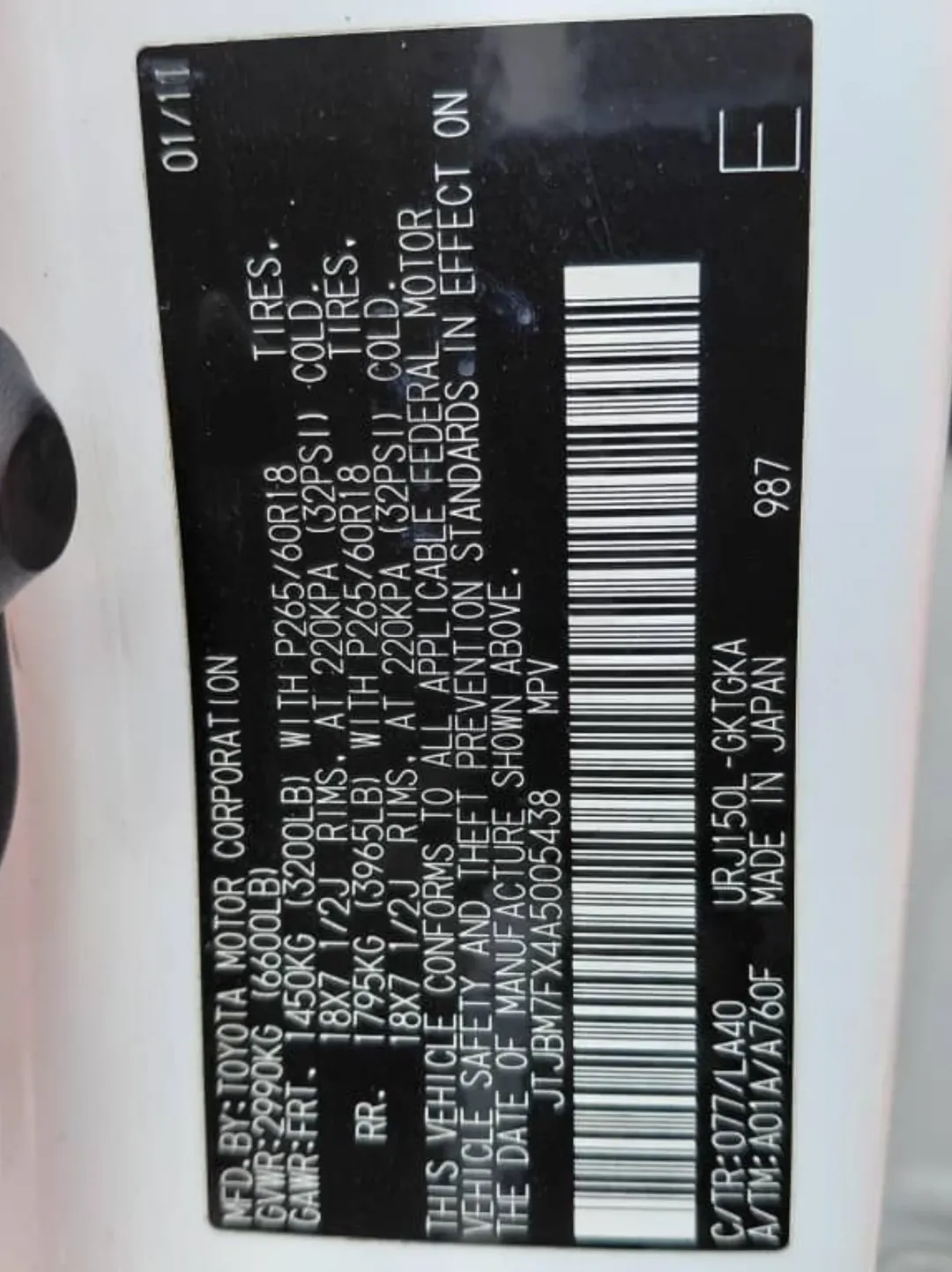 Flawless 2011 Lexus GX460: Untouched Engine