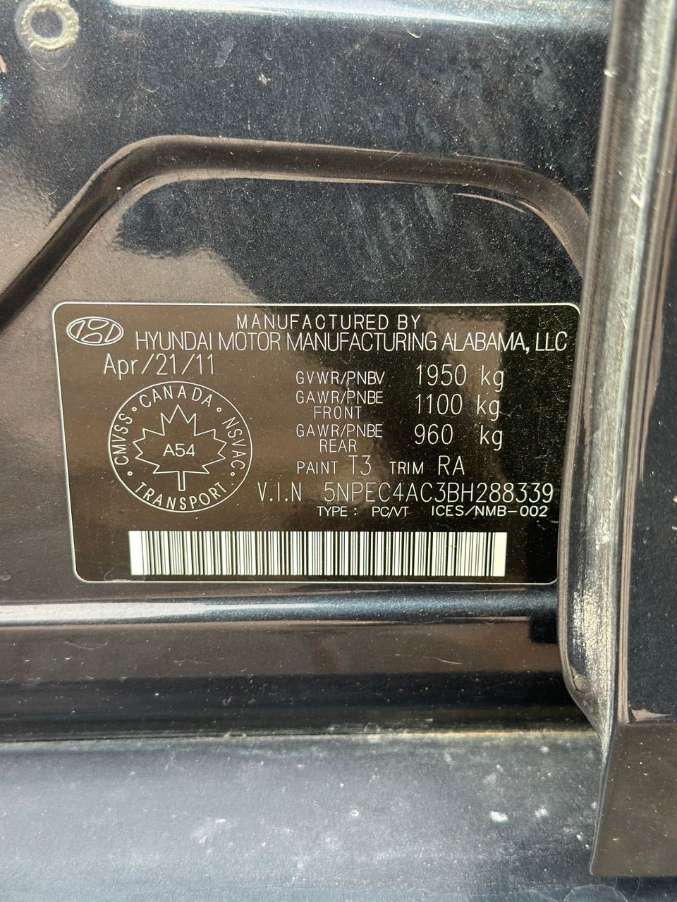 2011 Sonata: Luxury Sedan, ₦16M Abuja Deal