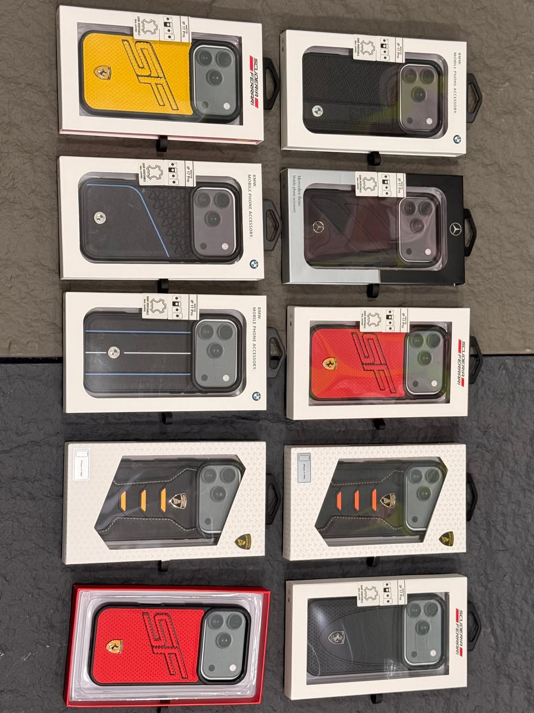 Racing Pedigree Cases: Ferrari, BMW, Lamborghini