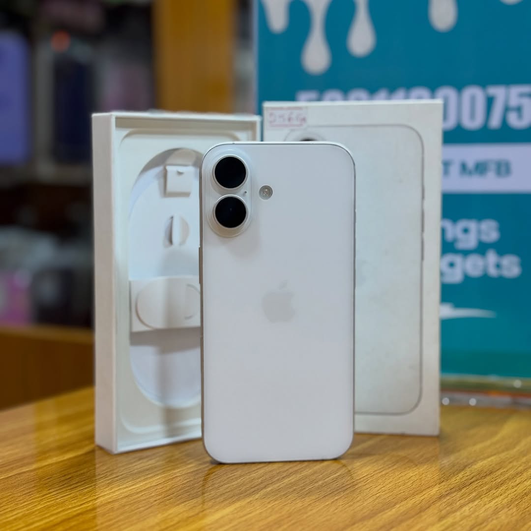 Unlock iPhone 16 256GB: 91% Battery, Perfect Face ID