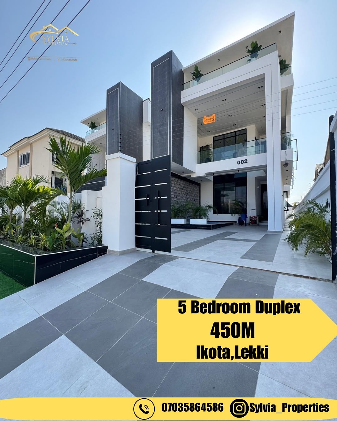 Dream 5-Bed Duplex with Pool & Gym in Ikota