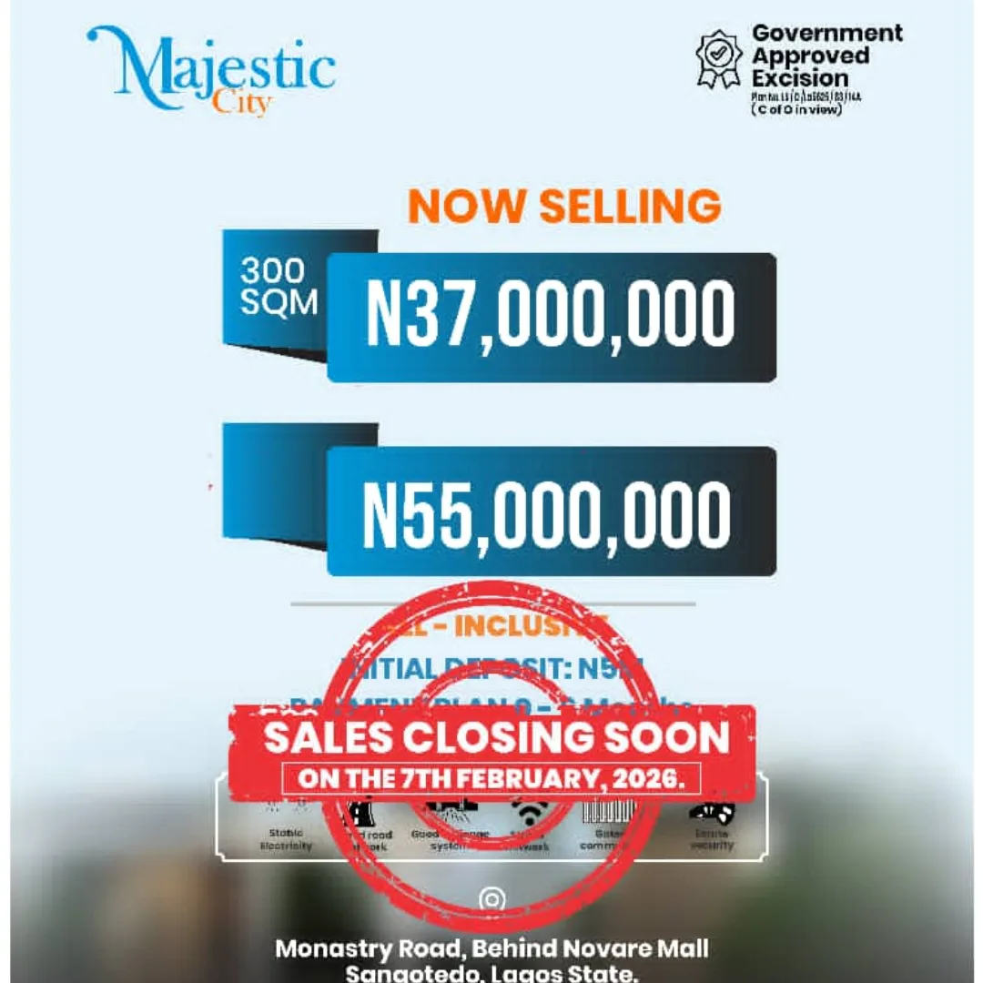 Own Your Plot Near Lagos’ Largest Shoprite!