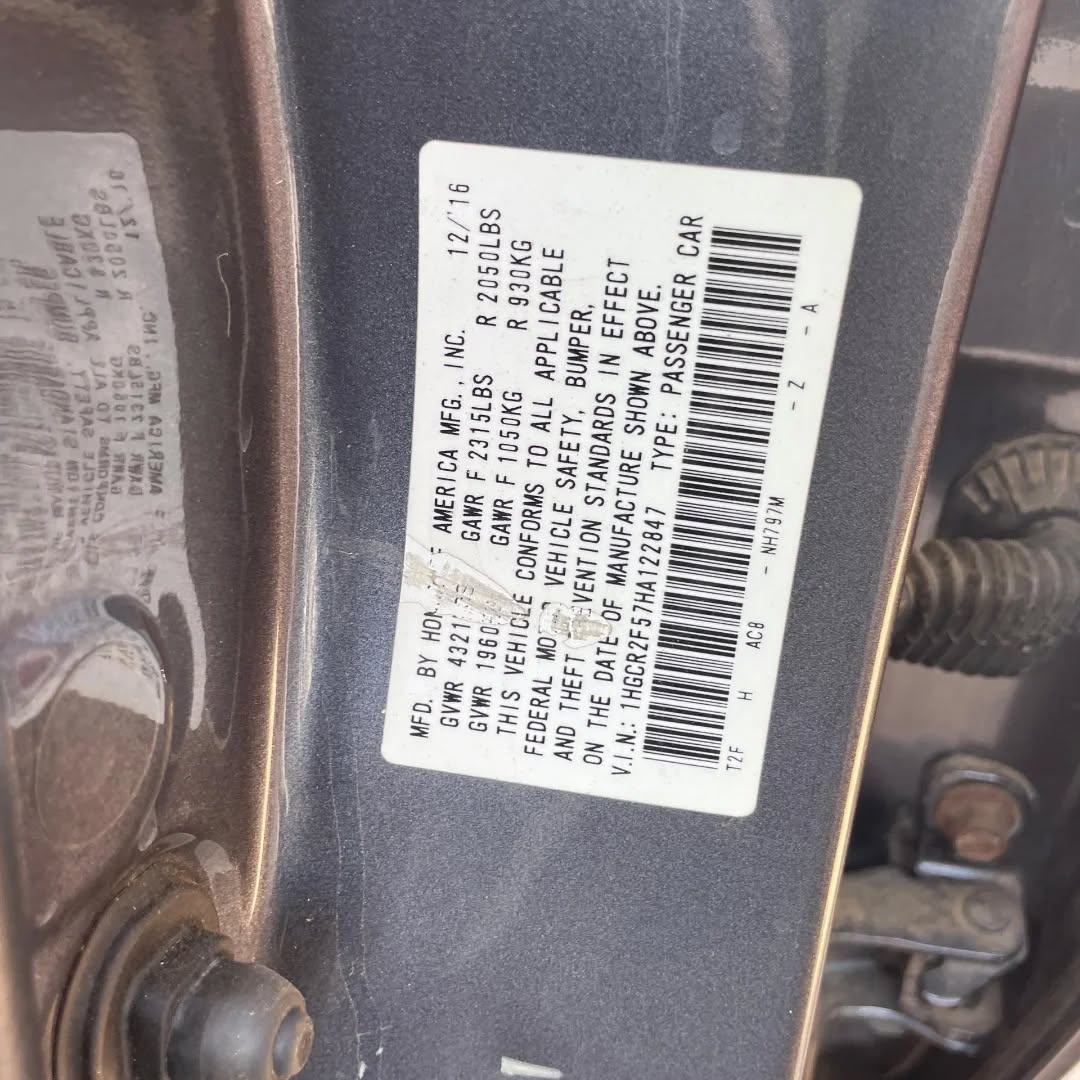 2017 Honda Accord Sport: Luxury Drive, Original Docs