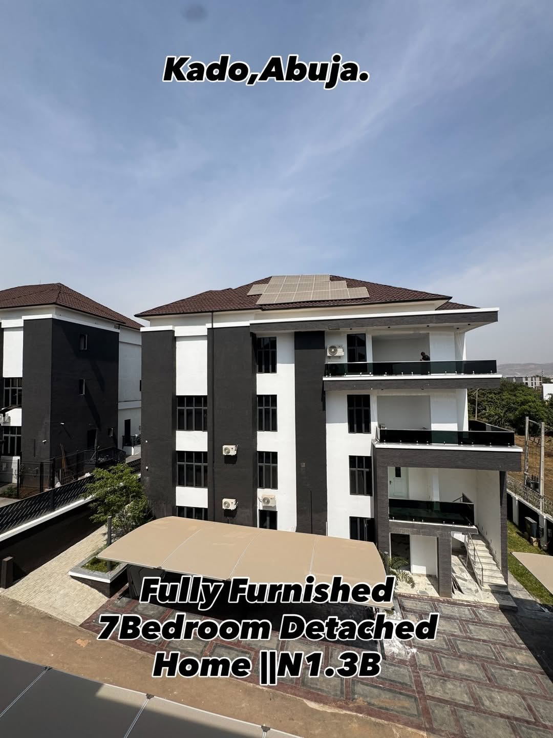 Elevator Homes in Kado: 5&7 Bed Duplexes with Central AC