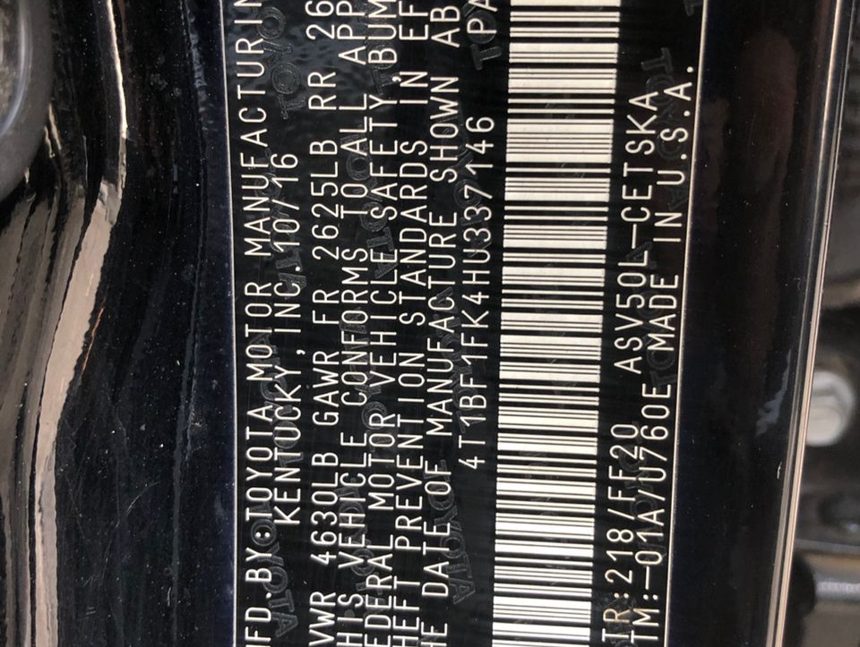 Flawless 2017 Camry SE: Buy & Drive Lagos