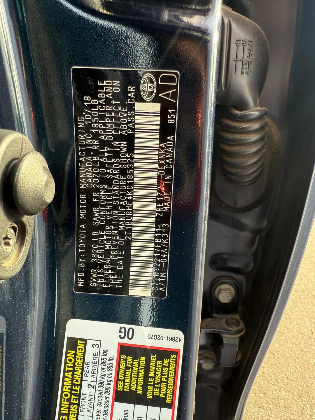 2019 Toyota Corolla Sport: Original Papers, Just ₦13.8M