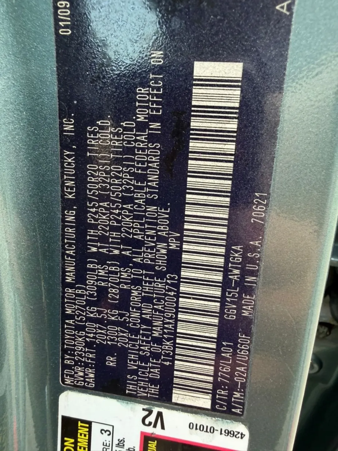 2011 Toyota Venza: First Owner, Perfect Engine, Ready to Drive