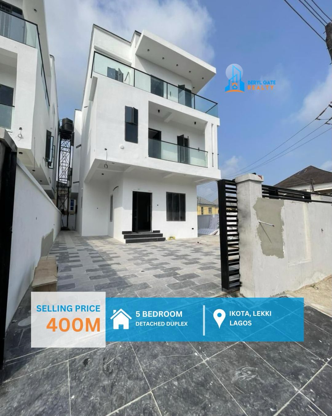 Elegant 5-Bed Dulex in Serene Lekki Estate
