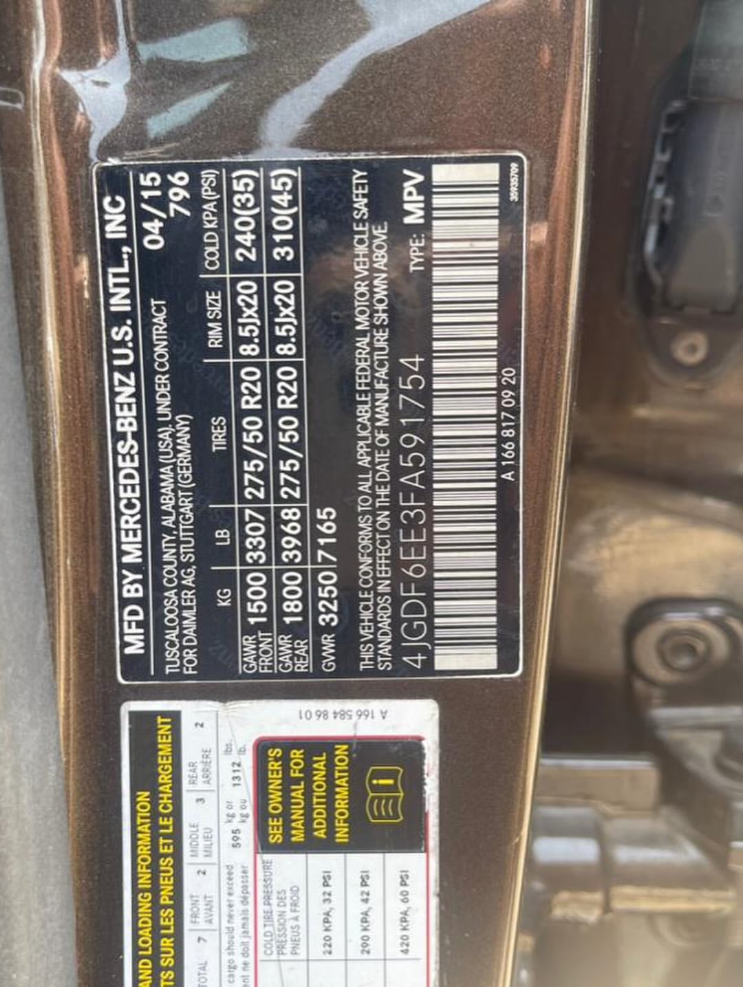 Luxury SUV: 2015 GLS450 AMG, Full Option, ₦28M