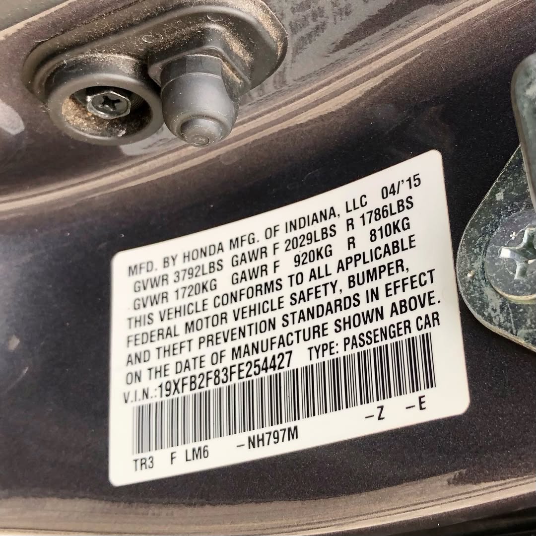 2015 Honda Civic: Duty Paid & Ready to Drive