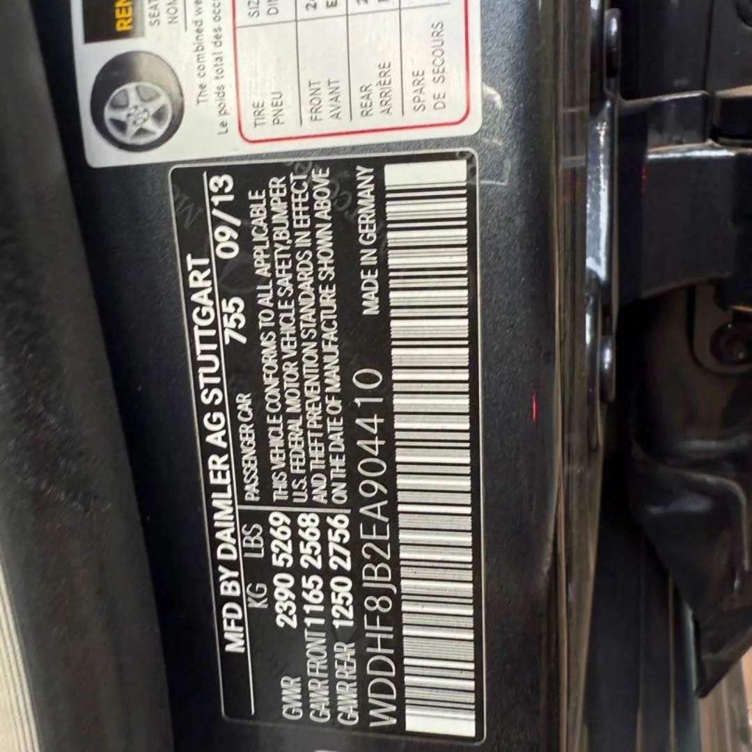 2014 Mercedes E350: Duty Paid, Fully Loaded, Accident-Free