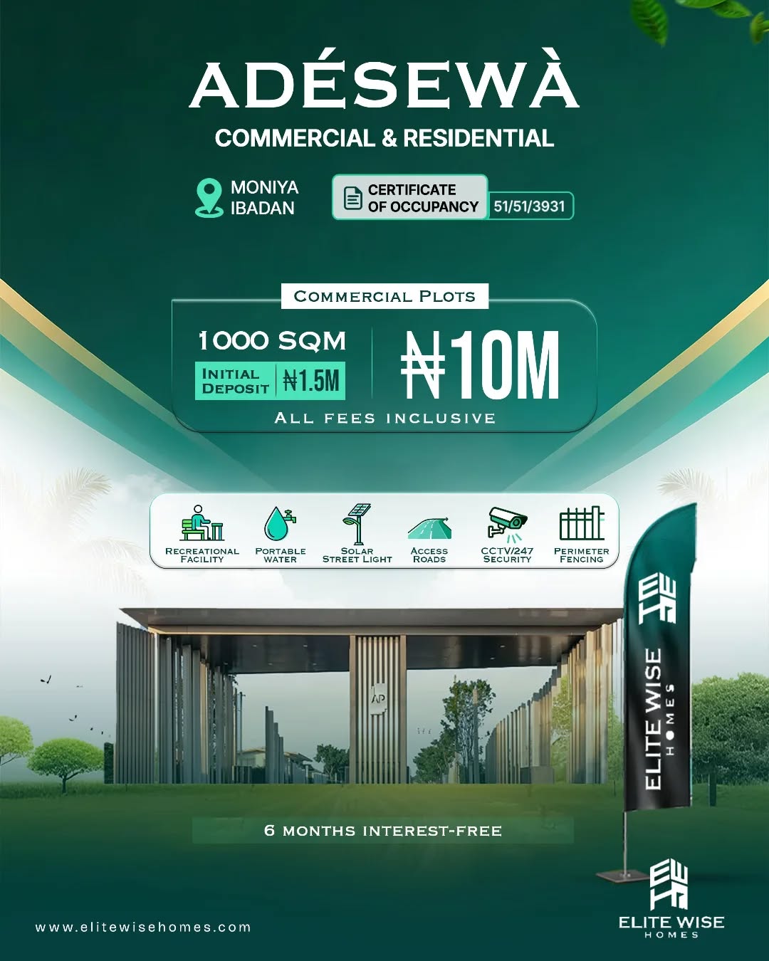 Secure Your Future in Ibadan’s Fastest-Growing Corridor